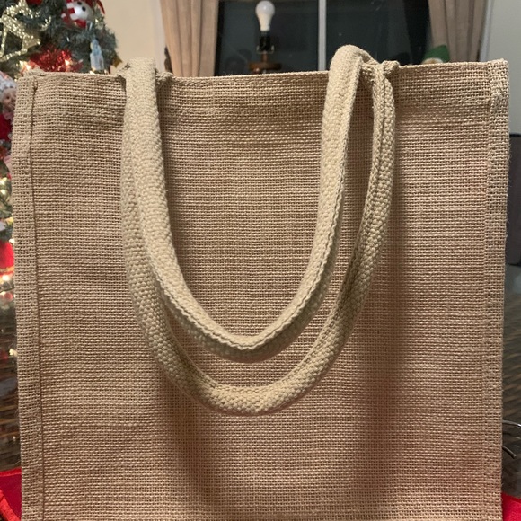 BrideJute Bags Wedding Tote Bags - Picture 3 of 3